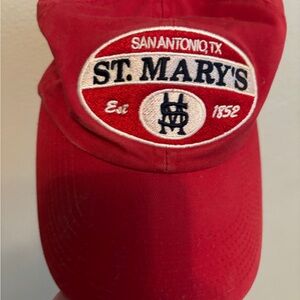 St. Mary's Red Baseball Cap